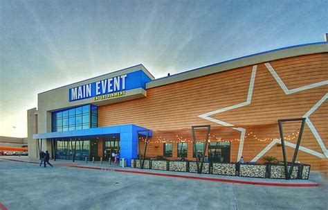Main event humble tx - Main Event Entertainment. 13 reviews. #2 of 15 Fun & Games in Humble. Game & Entertainment Centres. Closed now. 9:00 AM - 12:00 AM. Write a review. …